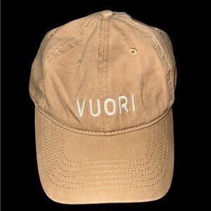 Vuori Ball Cap Hat in Camel Tan Unisex